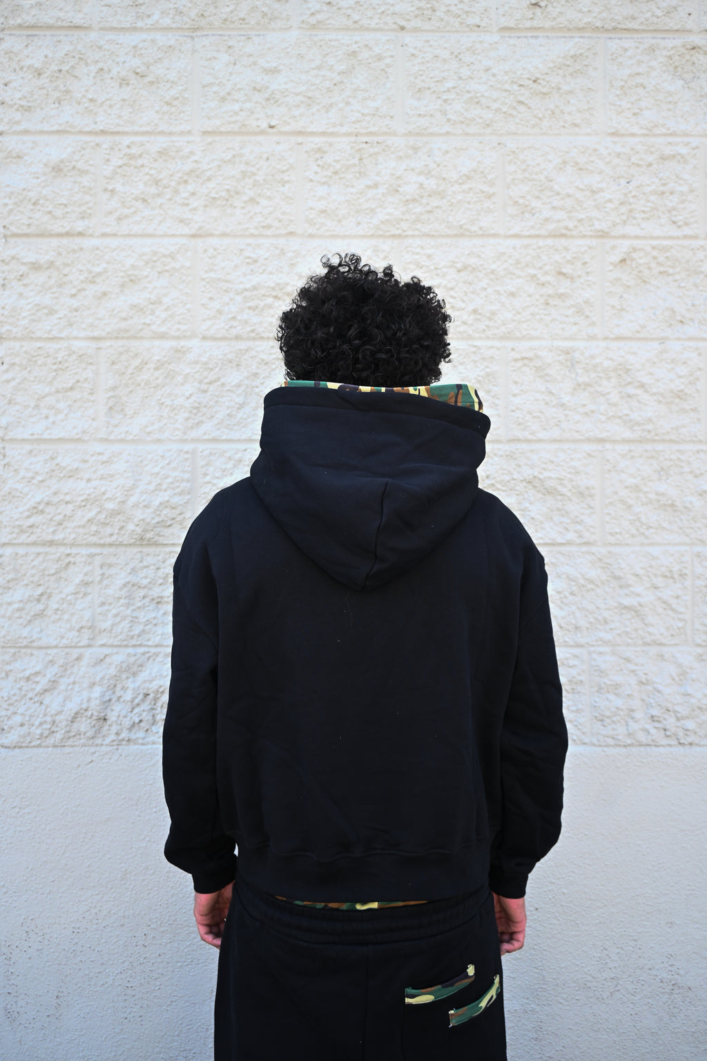 Black Camo Hoodie