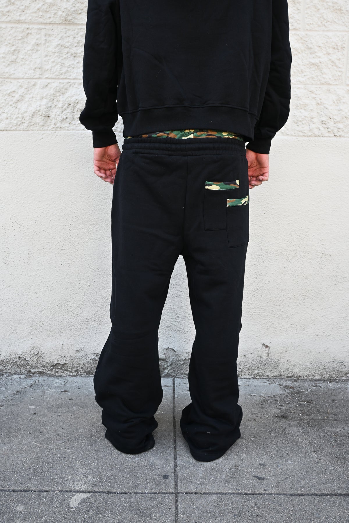Black Camo Sweats