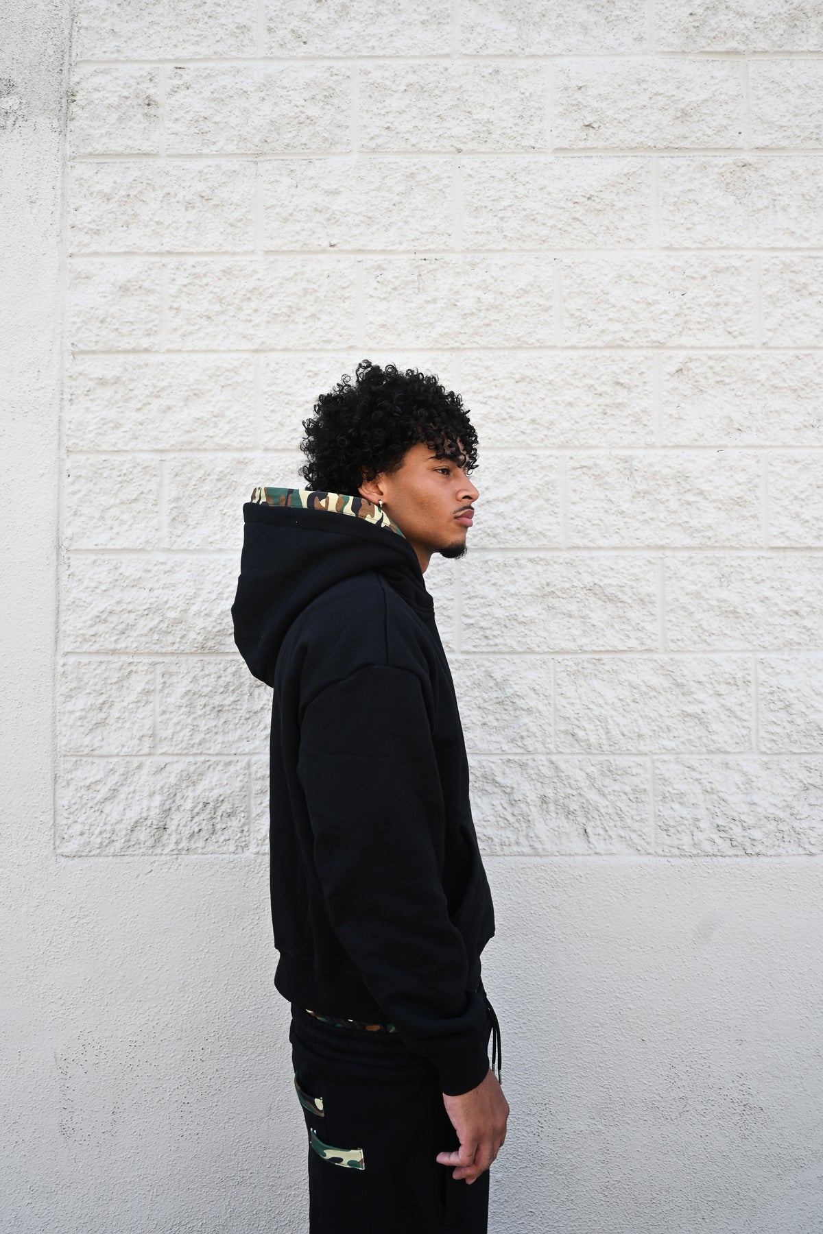 Black Camo Hoodie