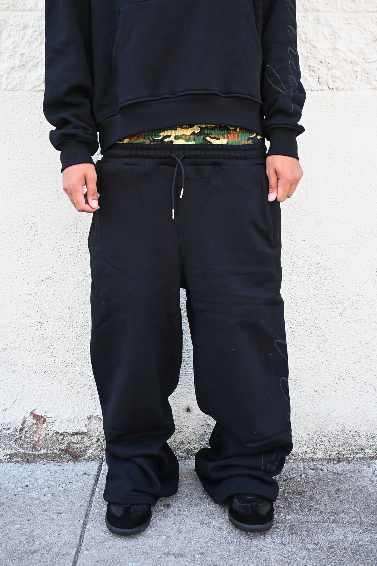 Black Camo Sweats