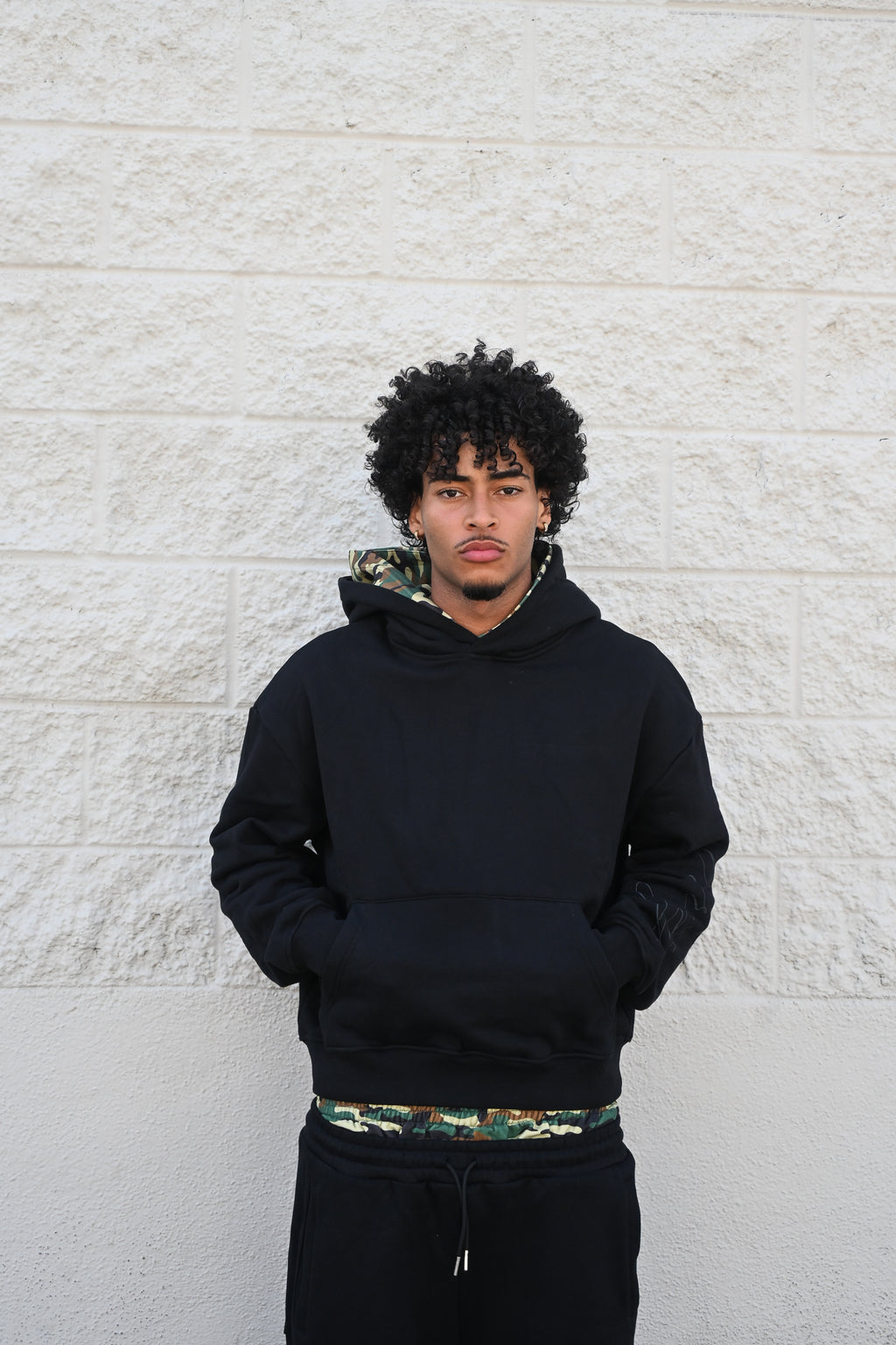Black Camo Hoodie