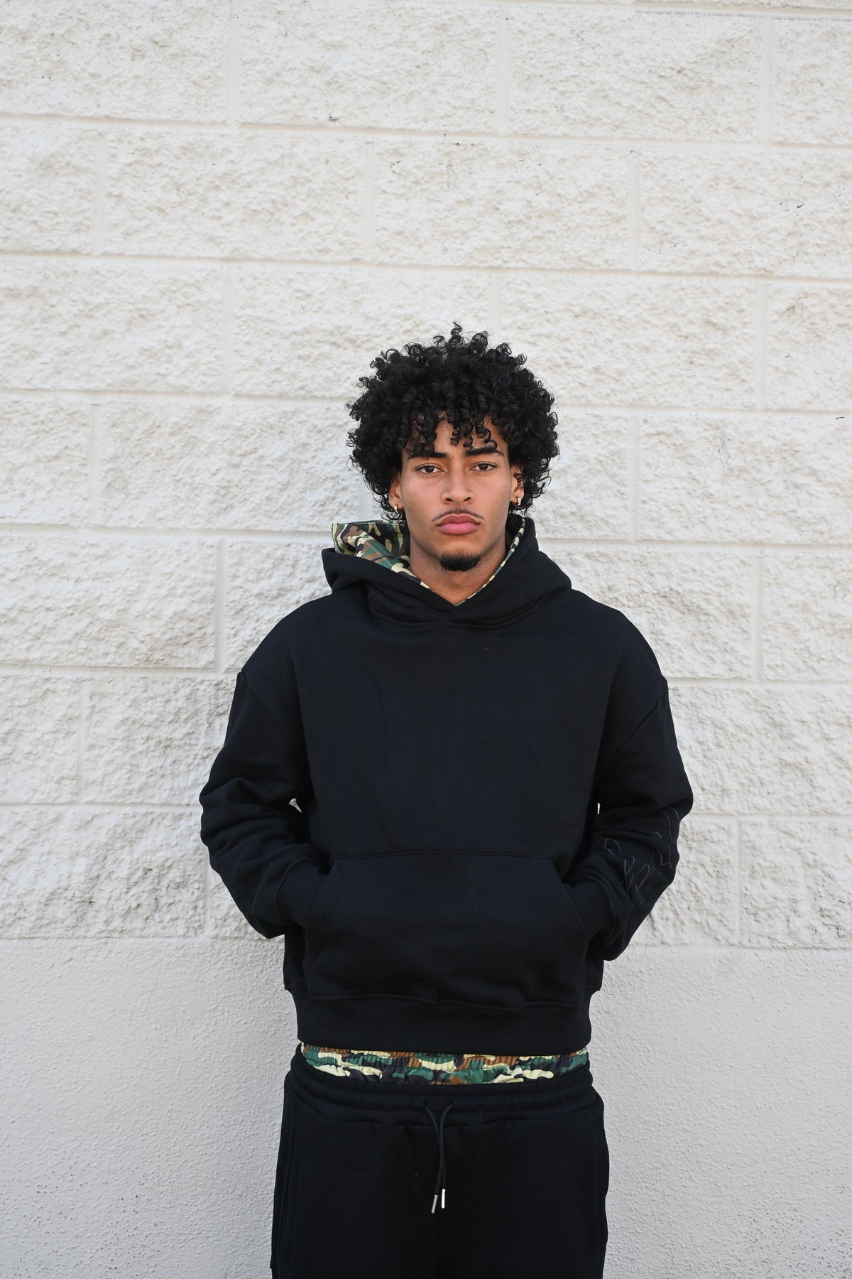 Black Camo Hoodie