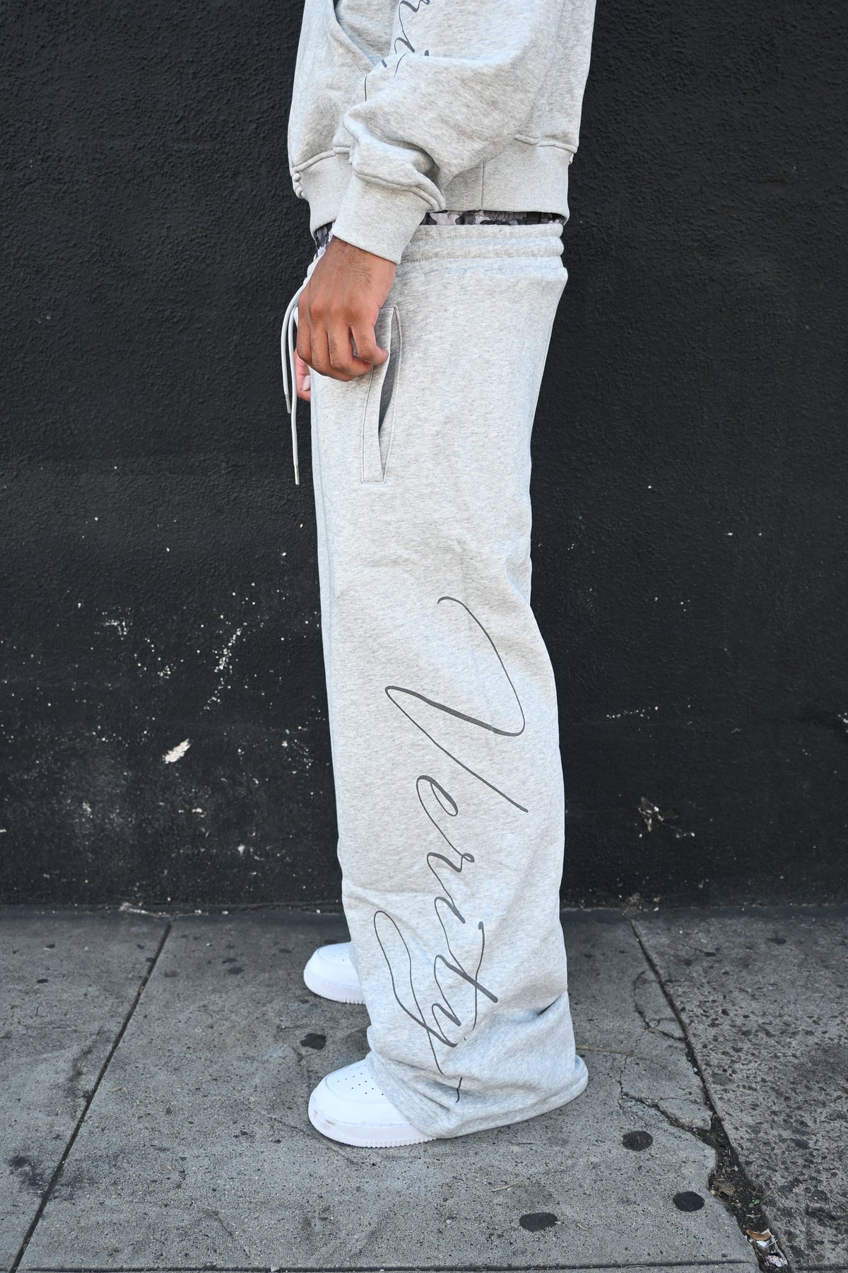 Gray Camo Sweats