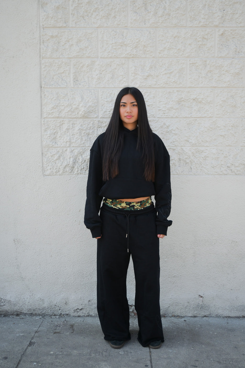 Black Camo Sweats