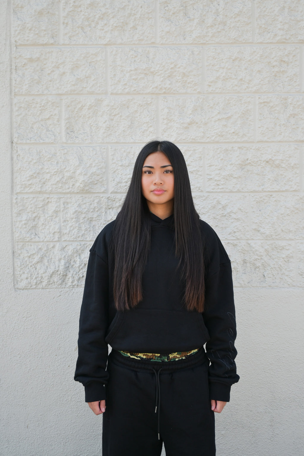 Black Camo Hoodie