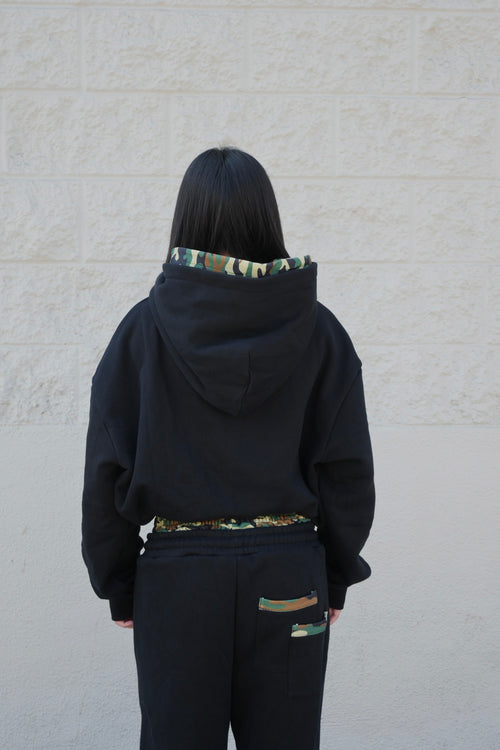 Black Camo Hoodie