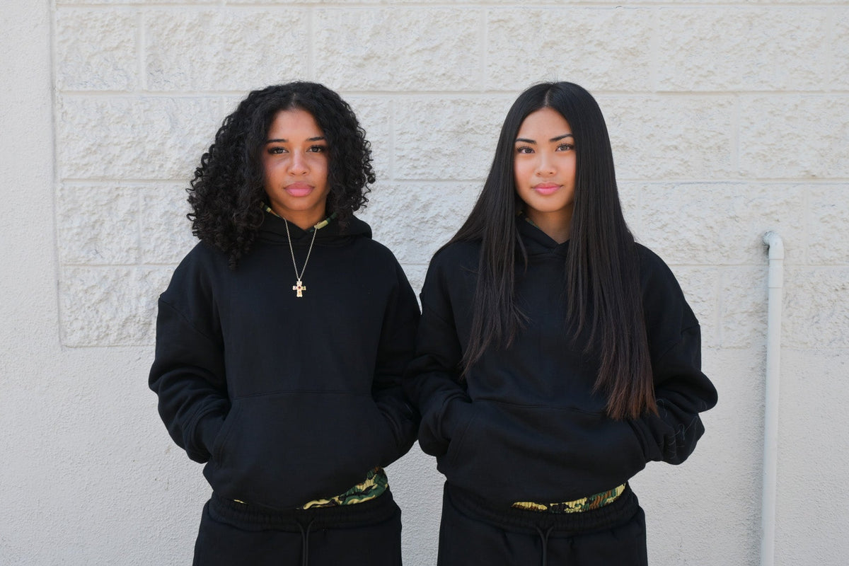 Black Camo Hoodie